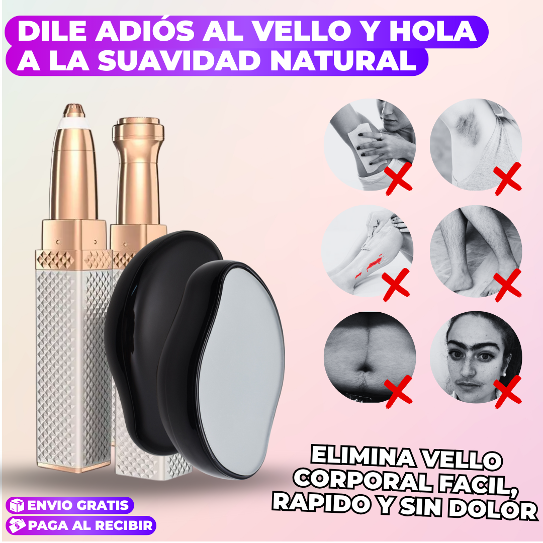 Combo depilatorio TODO EN UNO