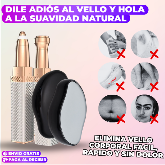 Combo depilatorio TODO EN UNO