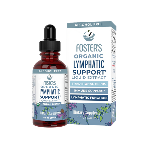 Mezcla de hierbas orgánicas para el apoyo linfático